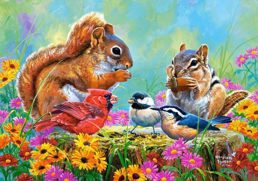 Castorland - Puzzle Squirrels - 200 dielov
