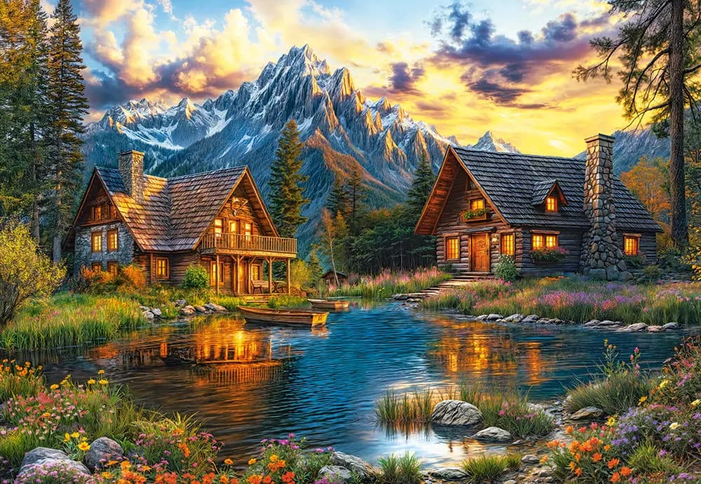 Castorland - Puzzle Summertime Evening - 1000 dielov