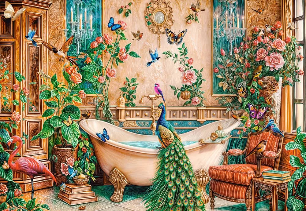 Castorland - Puzzle The Bath Fantasy - 1000 dielov