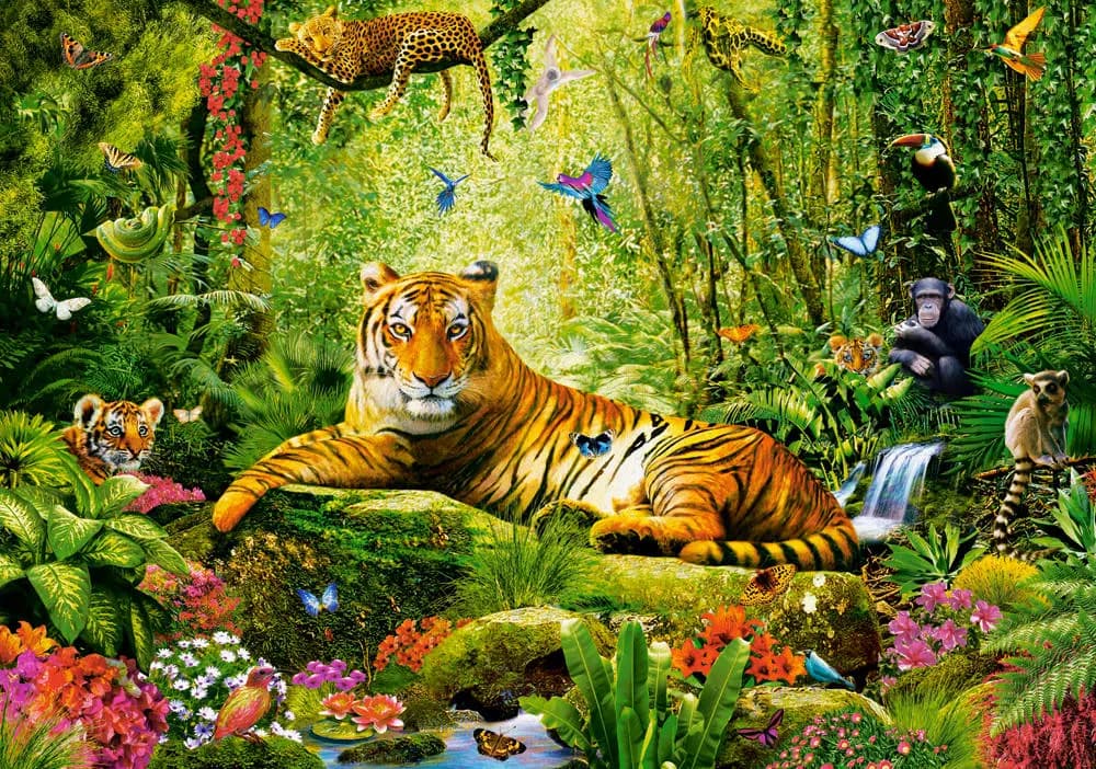 Castorland - Puzzle Tiger - 500 dielov