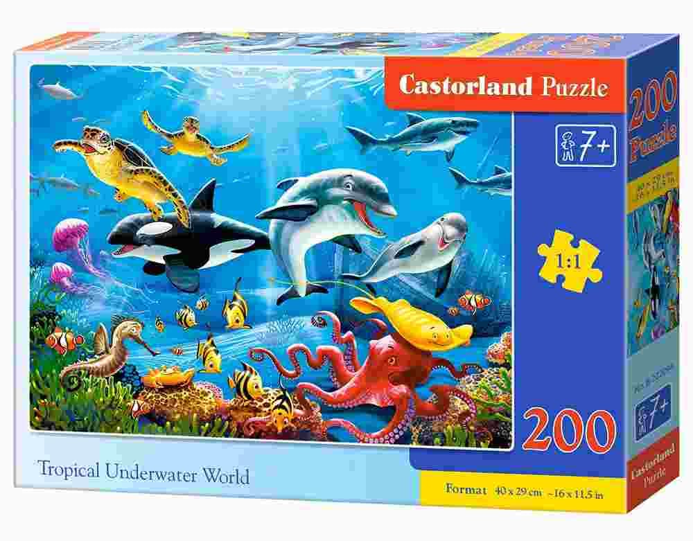 Castorland - Puzzle Underwater World - 200 dielov