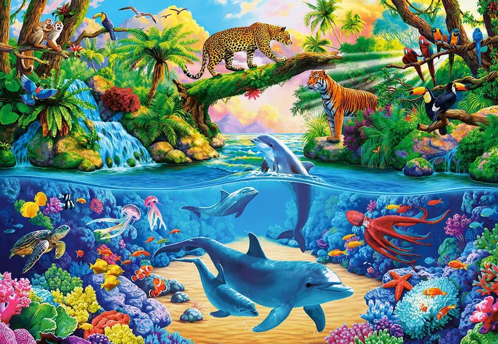 Castorland - Puzzle Wild Nature - 1000 dielov
