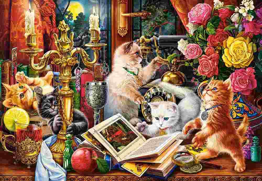 Castorland - Puzzle Wizard Kittens - 1000 dielov