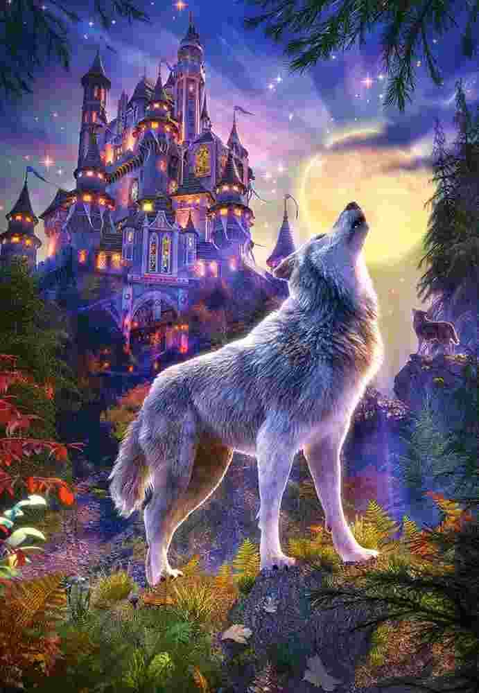 Castorland - Puzzle Wolf Castle - 1000 dielov