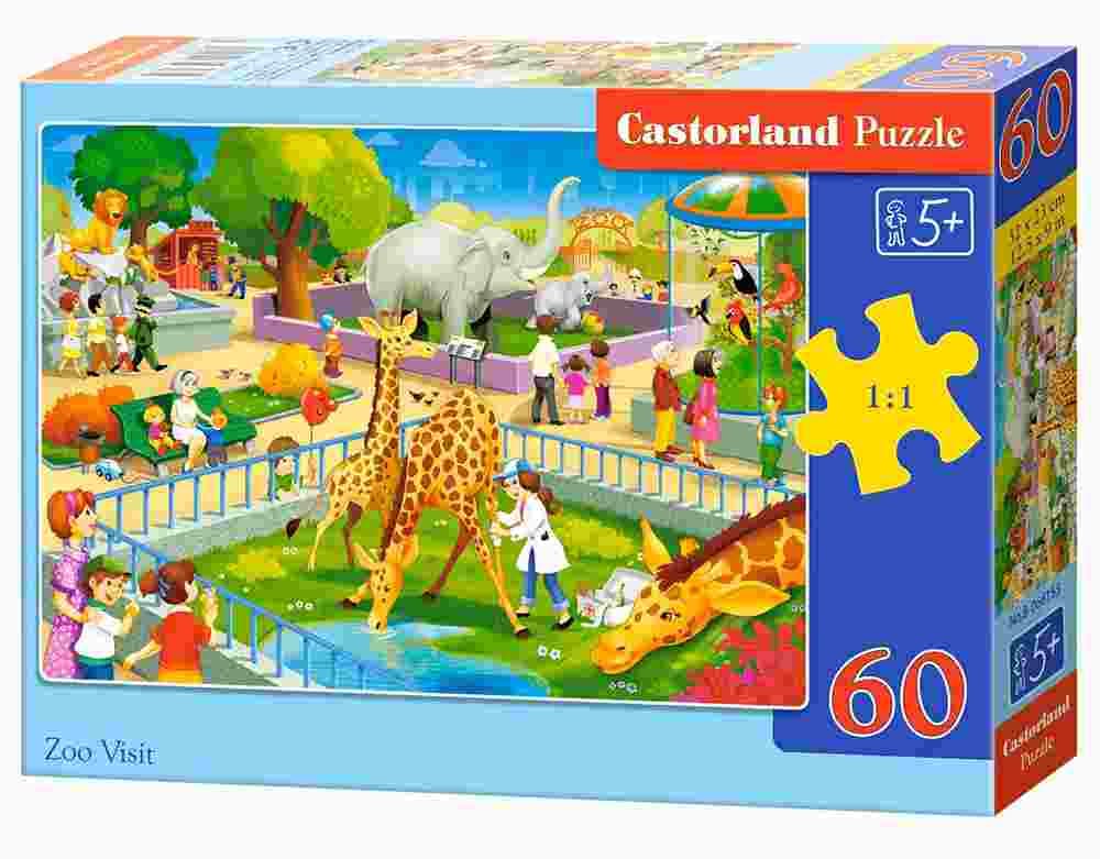 Castorland - Puzzle Zoo - 40-99 dielov