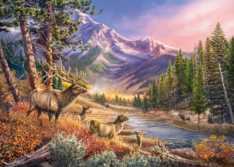 CHERRY PAZZI Puzzle Podzimní přesun 1000 dílků