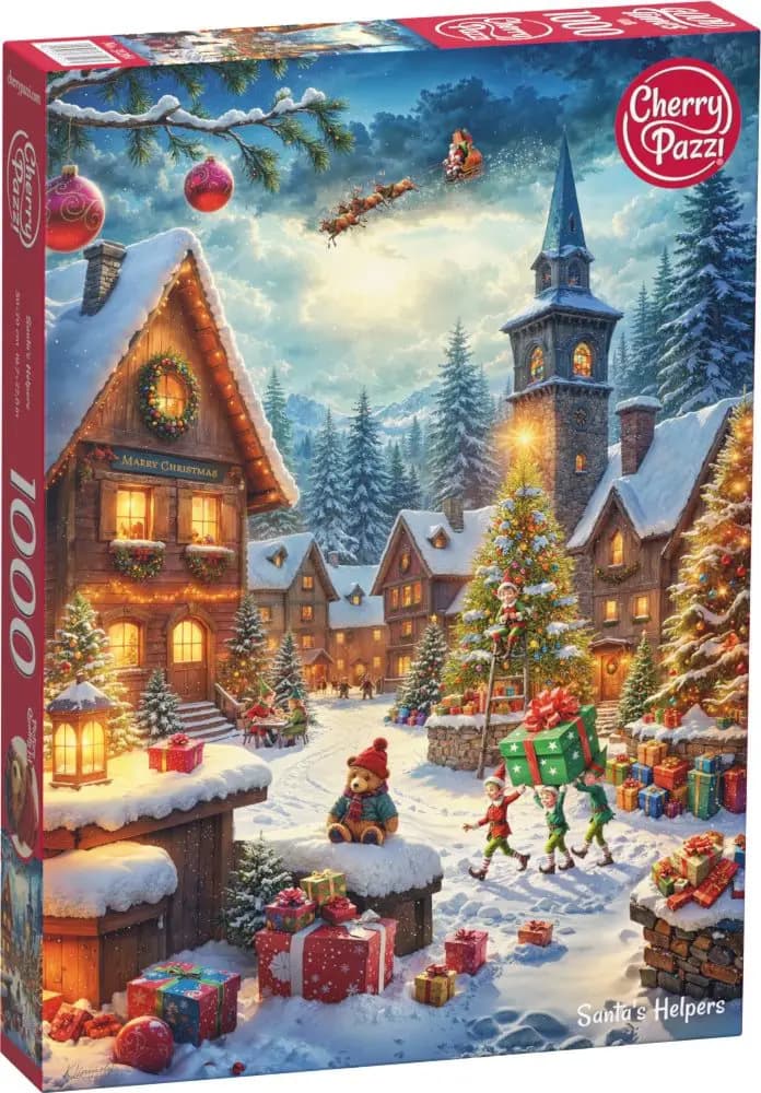 Cherry Pazzi - Puzzle Santa's Helpers - 1000 dielov