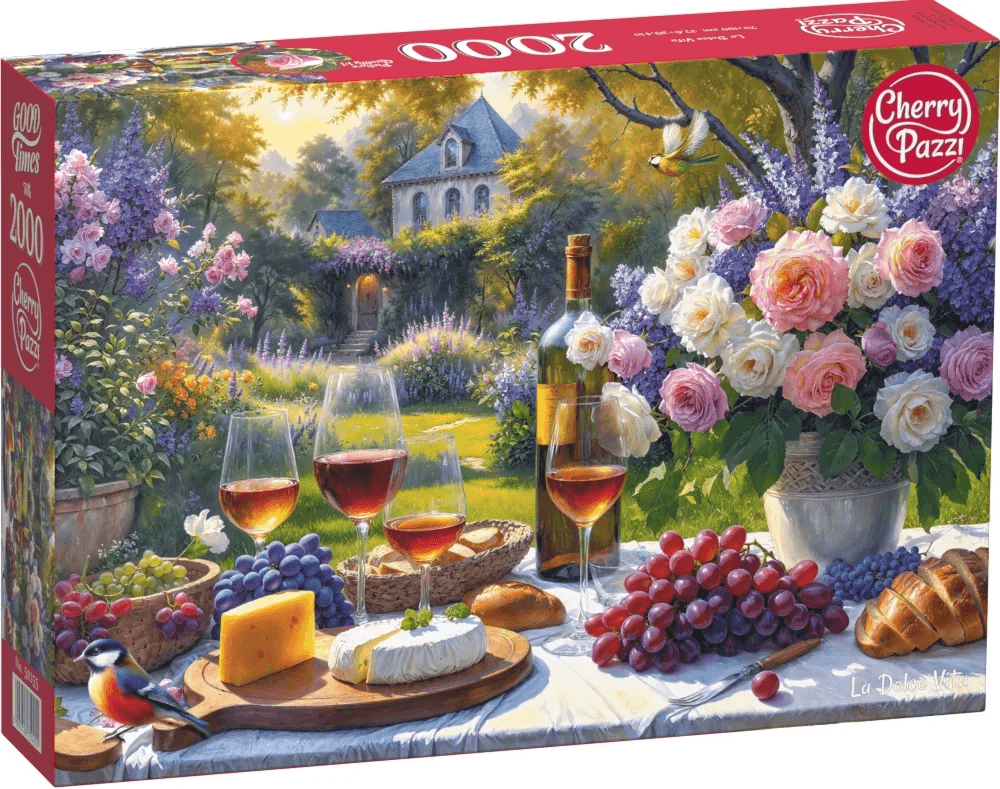 CHERRY PAZZI Puzzle Sladký život 2000 dílků