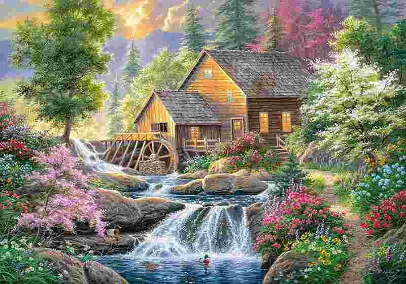 Cherry Pazzi - Puzzle Summertime Mill - 2000 dielov