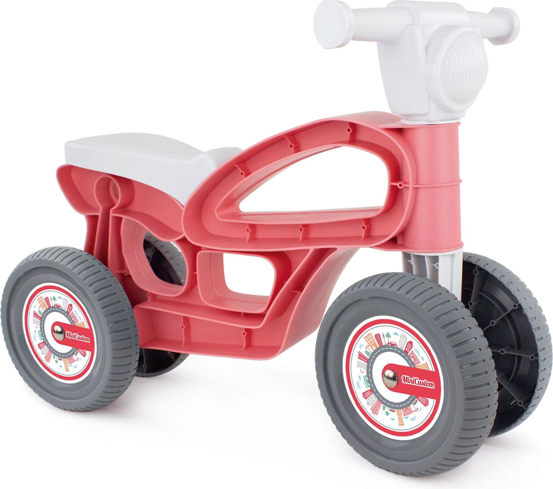 CHICOS Odrážedlo Mini Custom korálová