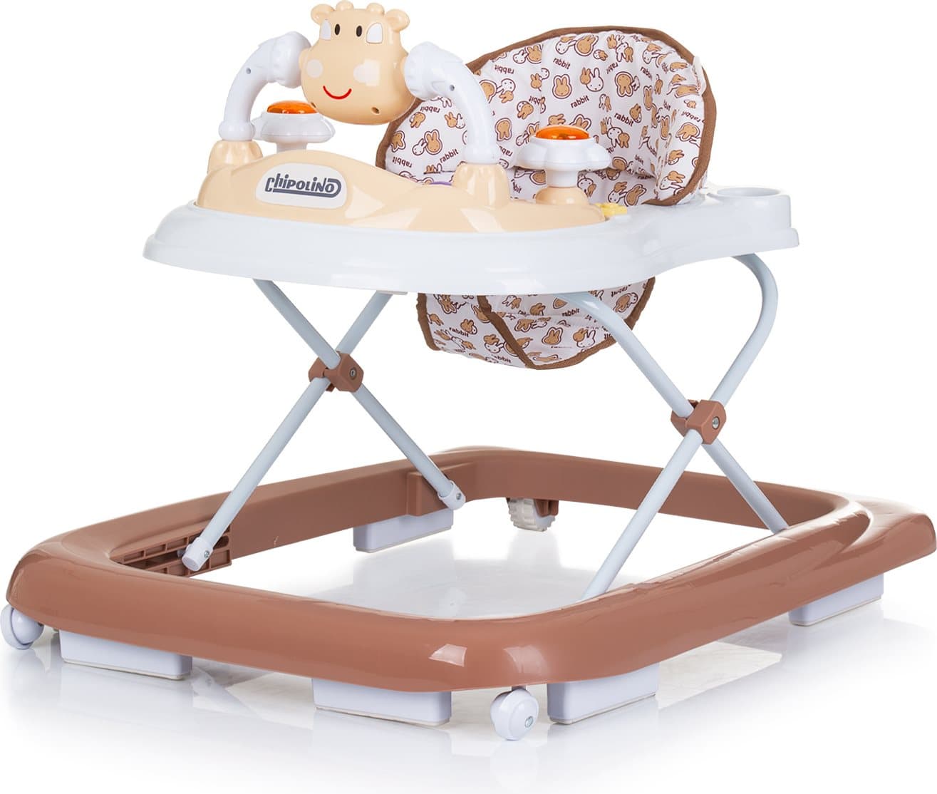 CHIPOLINO Chodítko interaktivní Little Cow Mocca