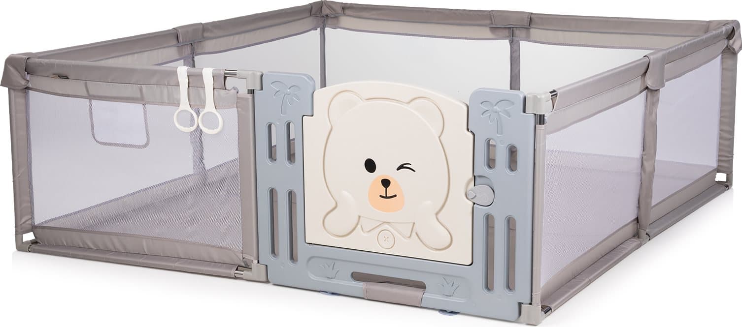 CHIPOLINO Dětská ohrádka s dveřmi Amico Beige