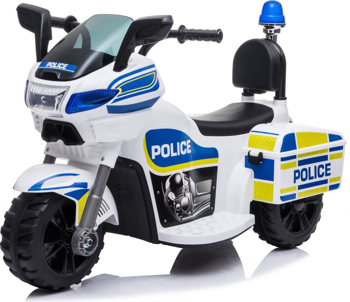 CHIPOLINO Elektrická motorka Police White