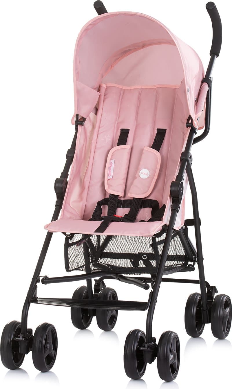 CHIPOLINO Kočárek golfový Point Pink Marshmellow