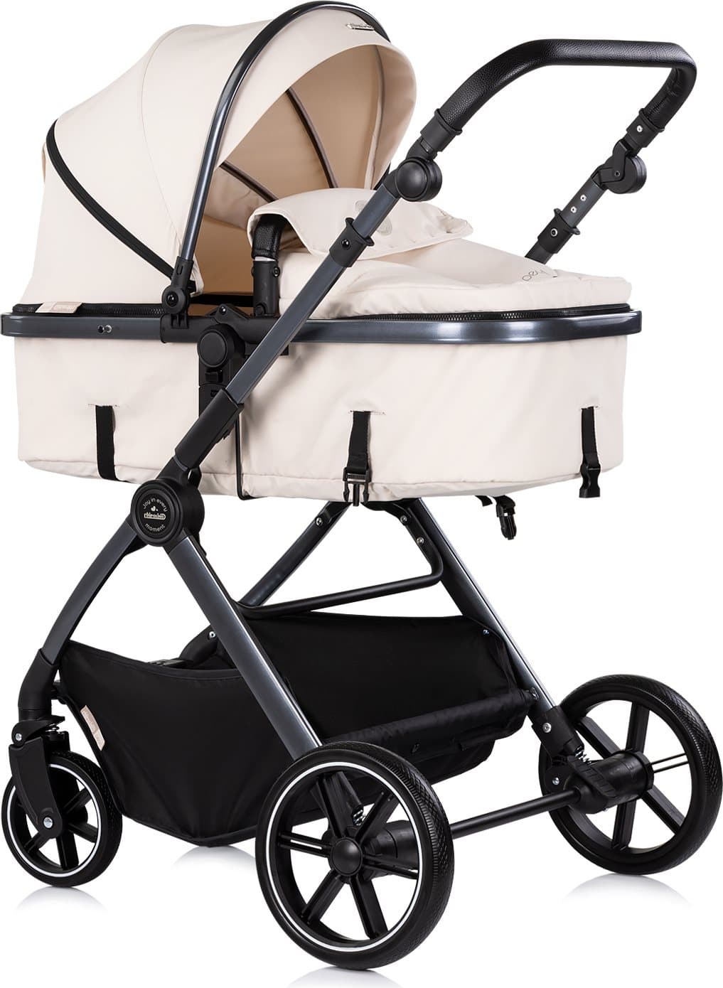 CHIPOLINO Kočárek kombinovaný Pearl 2v1 Cashmere