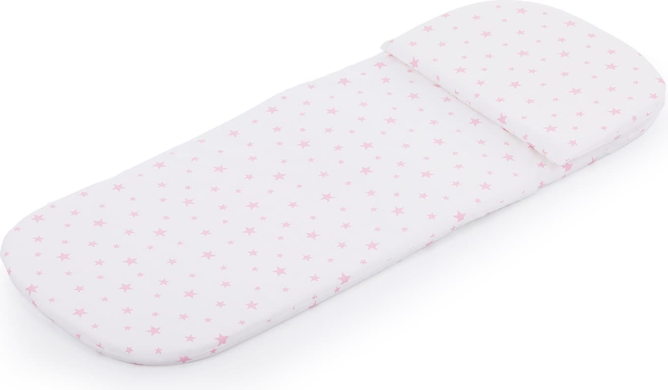 CHIPOLINO Matrace do kočárku Pink stars