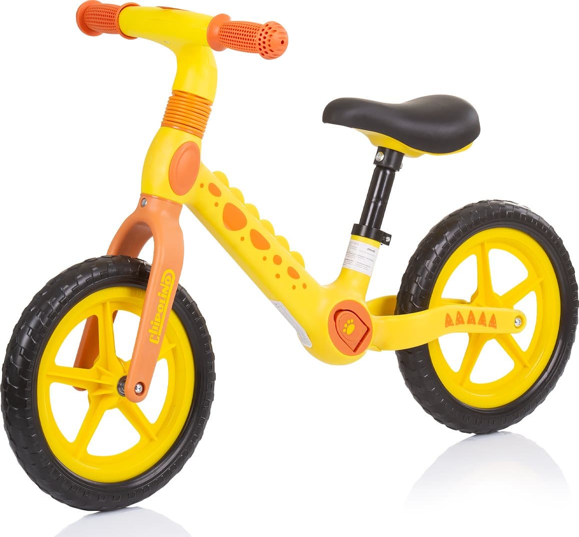 CHIPOLINO Odrážedlo Dino Yellow-Orange
