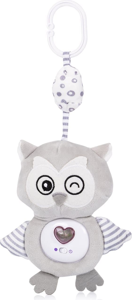 CHIPOLINO Plyšová hračka na kočárek,postýlku Owl