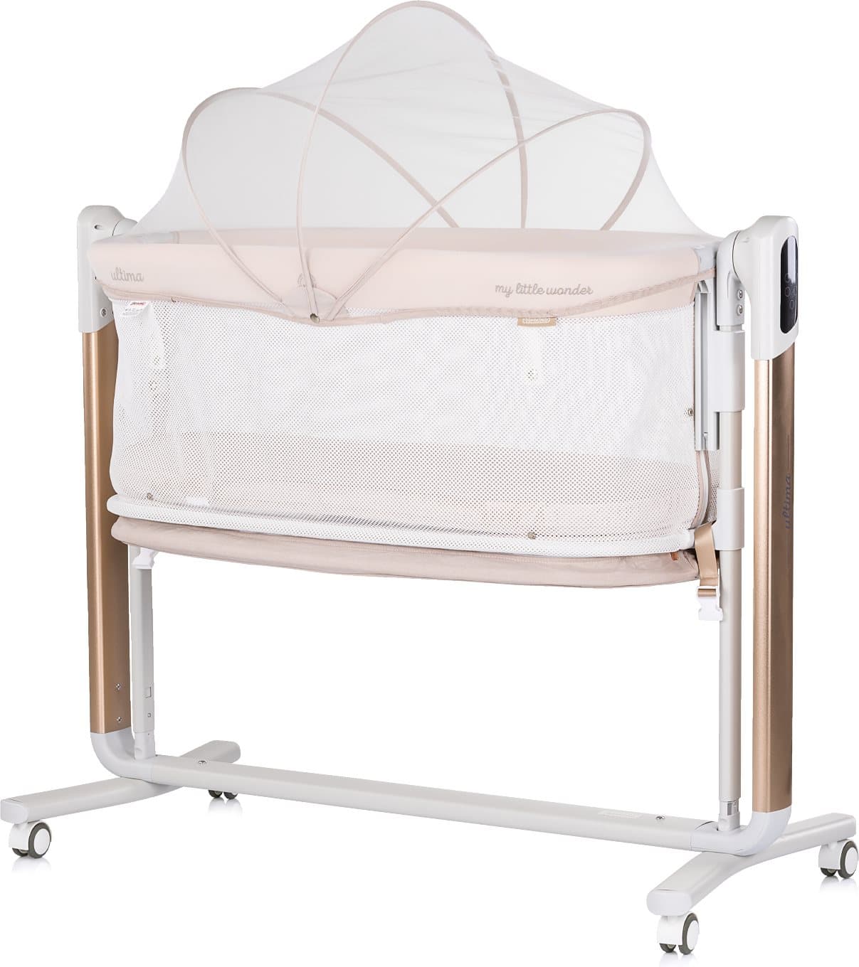 CHIPOLINO Postýlka elektrická 3v1 Ultima Beige