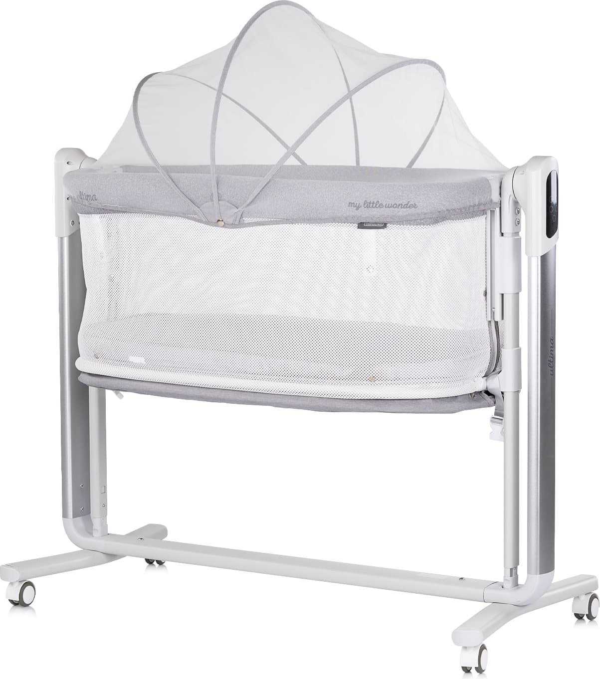CHIPOLINO Postýlka elektrická 3v1 Ultima Grey
