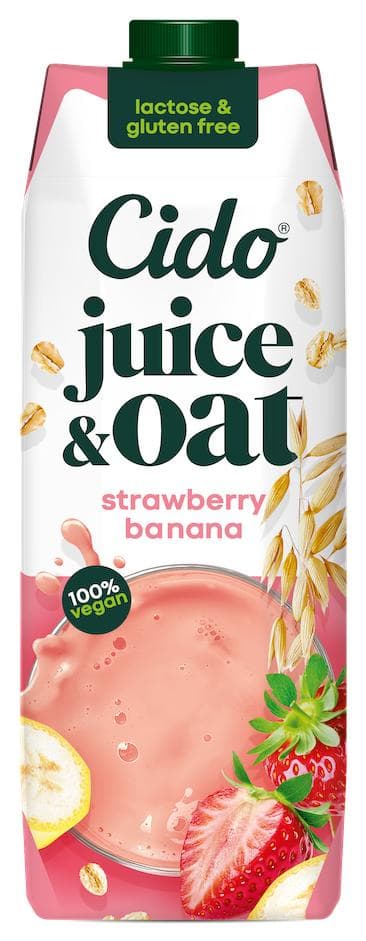 Cido Juice & Oat Jahoda Banán 1L