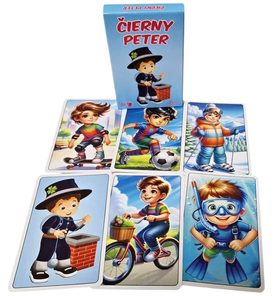 Čierny Peter Pre chlapcov 31kariet