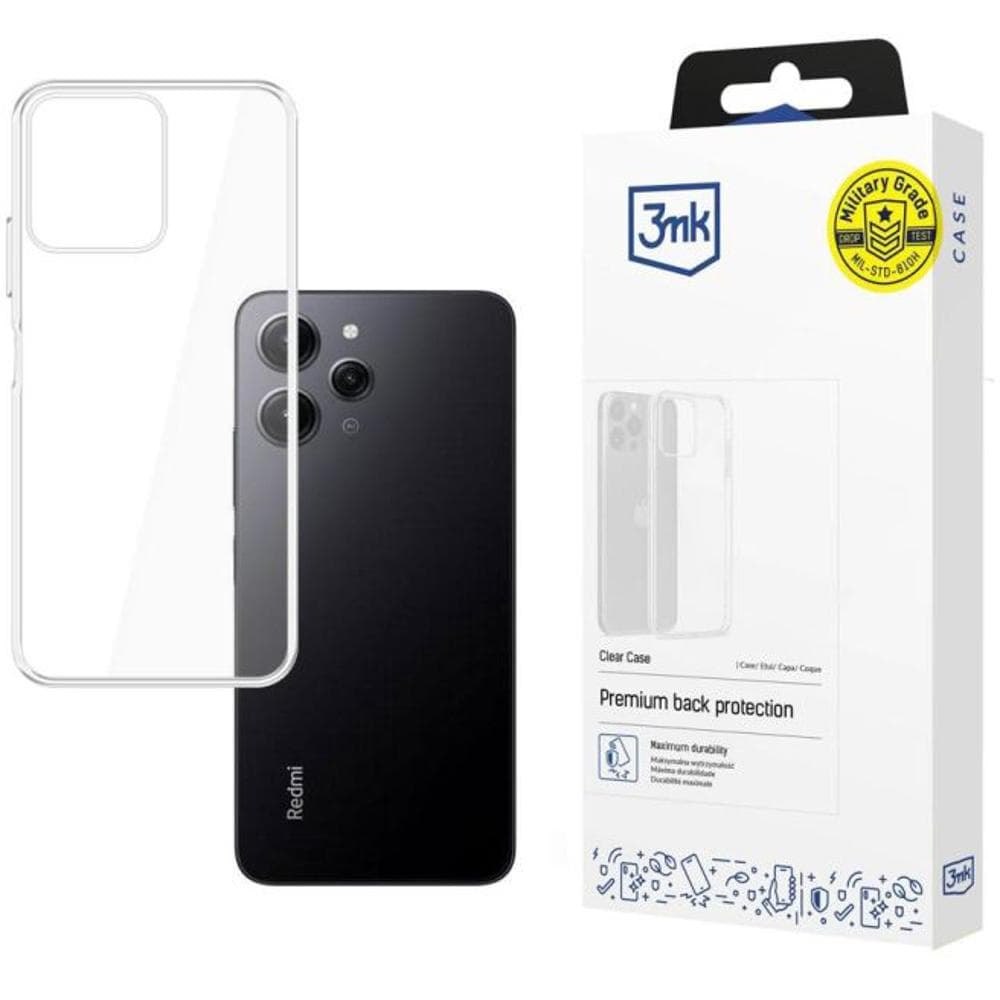 Clear Case pro Xiaomi Redmi 12 3MK