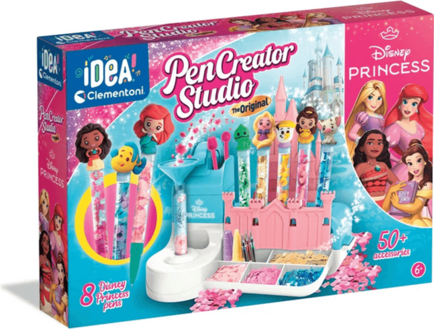 CLEMENTONI IDEA Továrna na pera Disney princezny