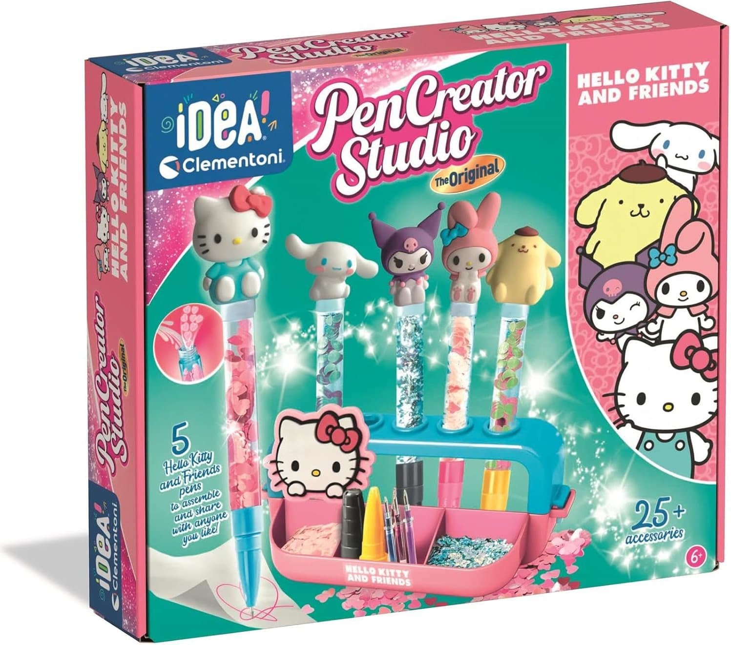 CLEMENTONI IDEA Továrna na pera Hello Kitty