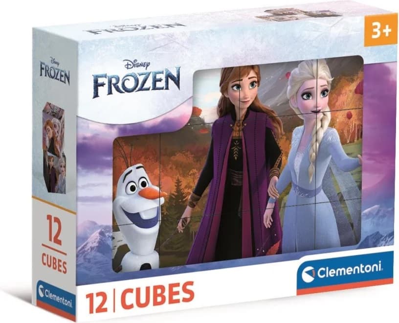 Clementoni Kocky Frozen 12ks