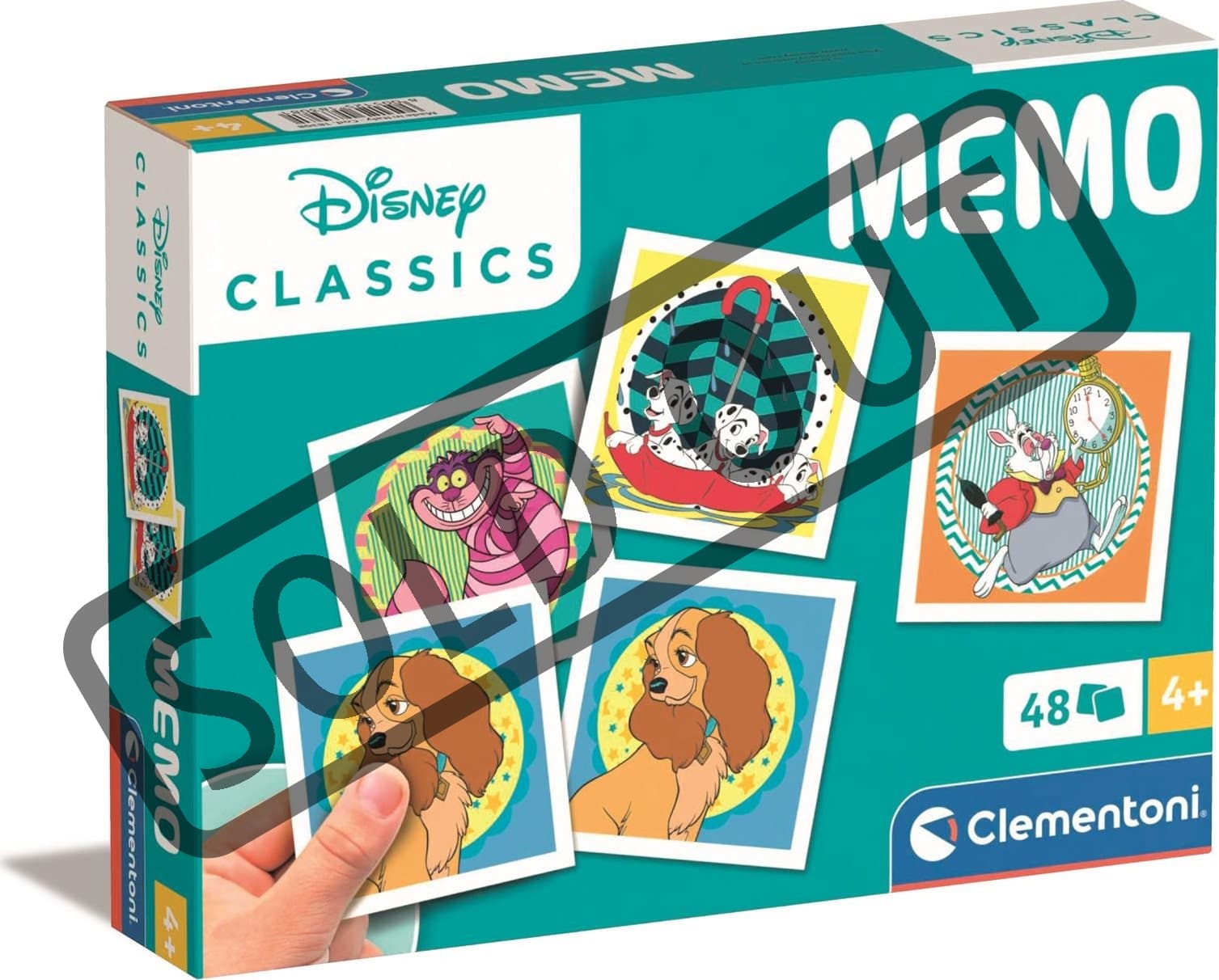 CLEMENTONI Pexeso Disney postavičky