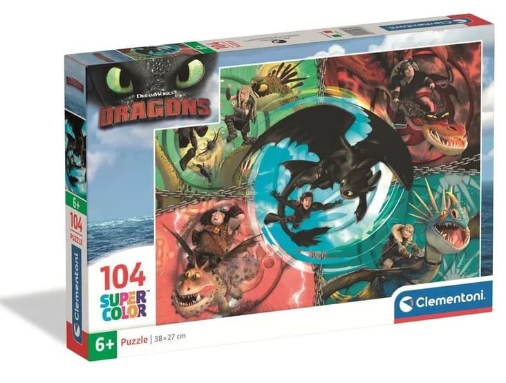 Clementoni Puzzle 104 How to Train Your Dragon