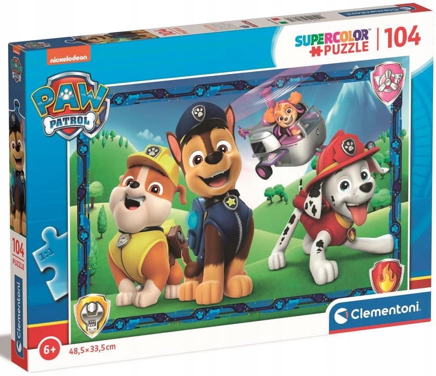 Clementoni Puzzle 104 Paw Patrol