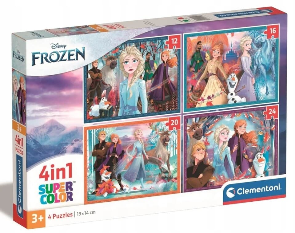 Clementoni Puzzle 4v1 Frozen