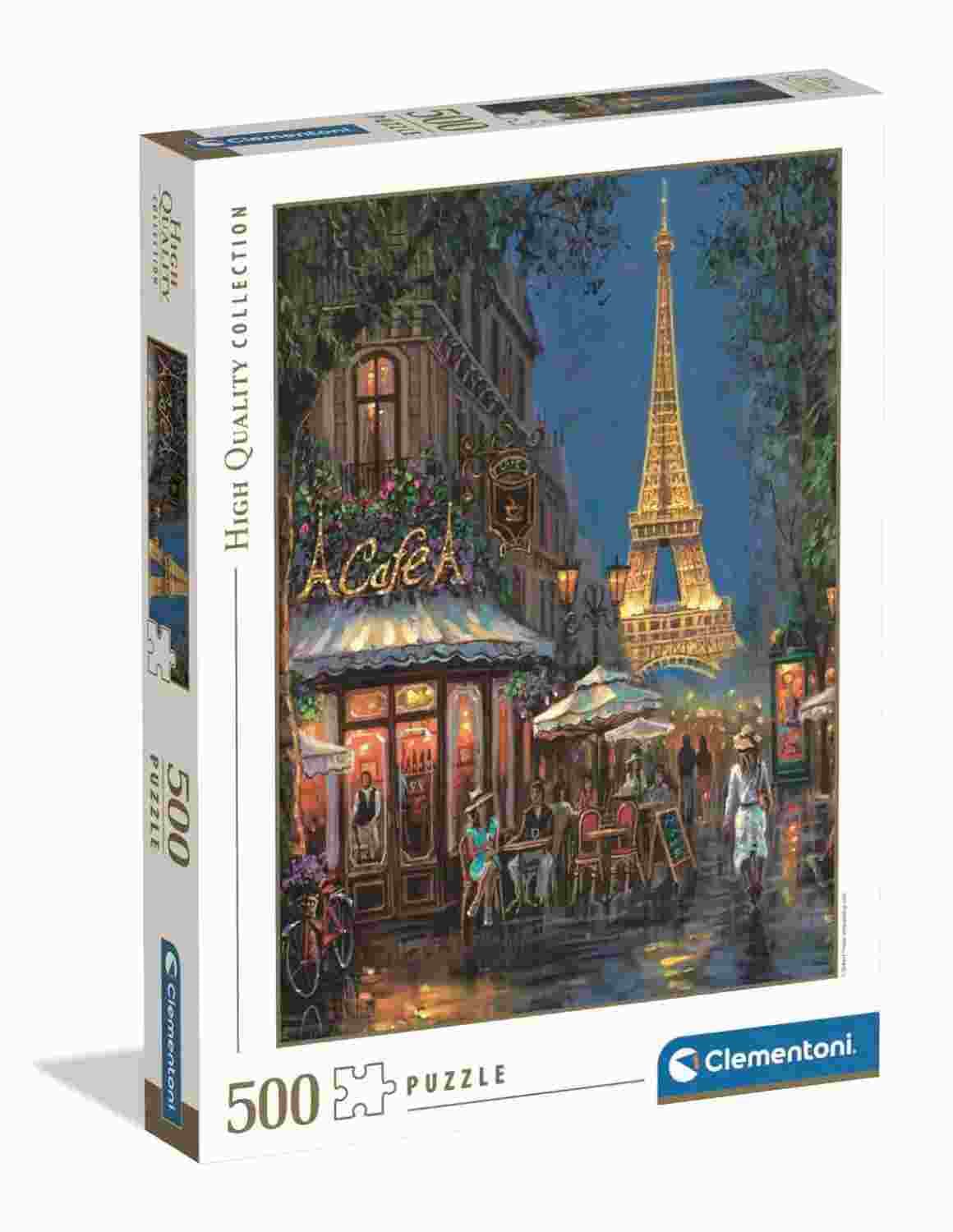 Clementoni - Puzzle At The Eiffel Cafe - 500 dielov