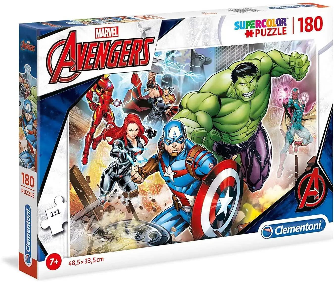 Clementoni - Puzzle Avengers - 180 dielov