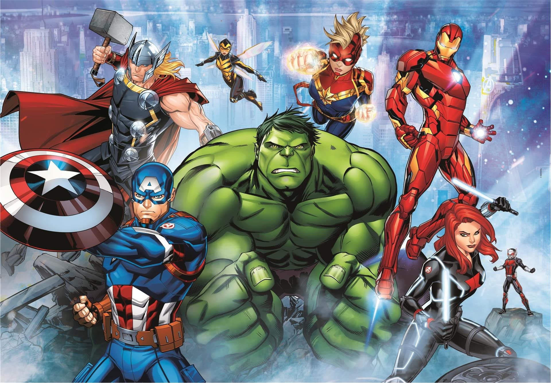 CLEMENTONI Puzzle Avengers 180 dílků