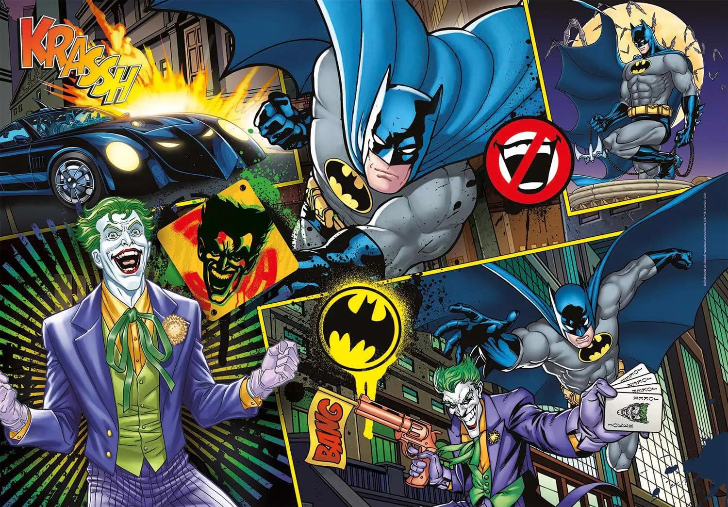 Clementoni - Puzzle Batman - 100 dielov