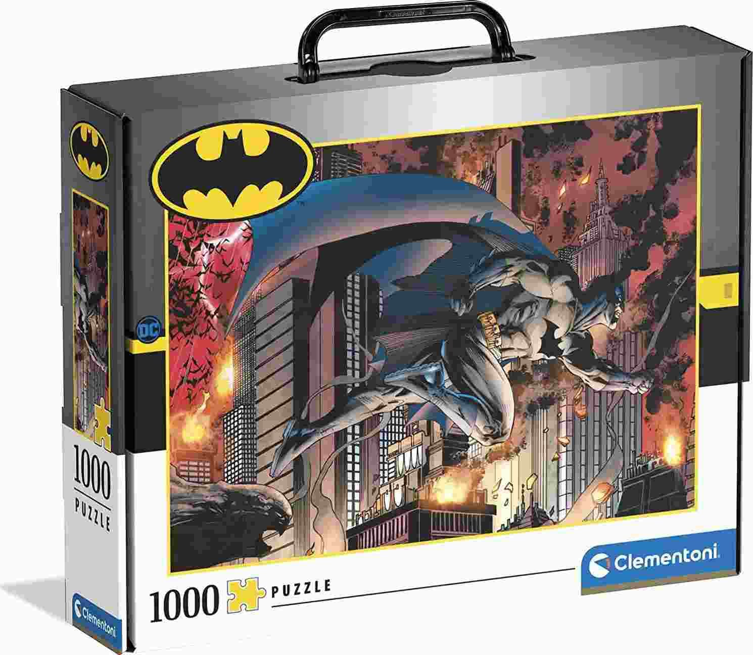 Clementoni - Puzzle Brief case: Batman - 1000 dielov