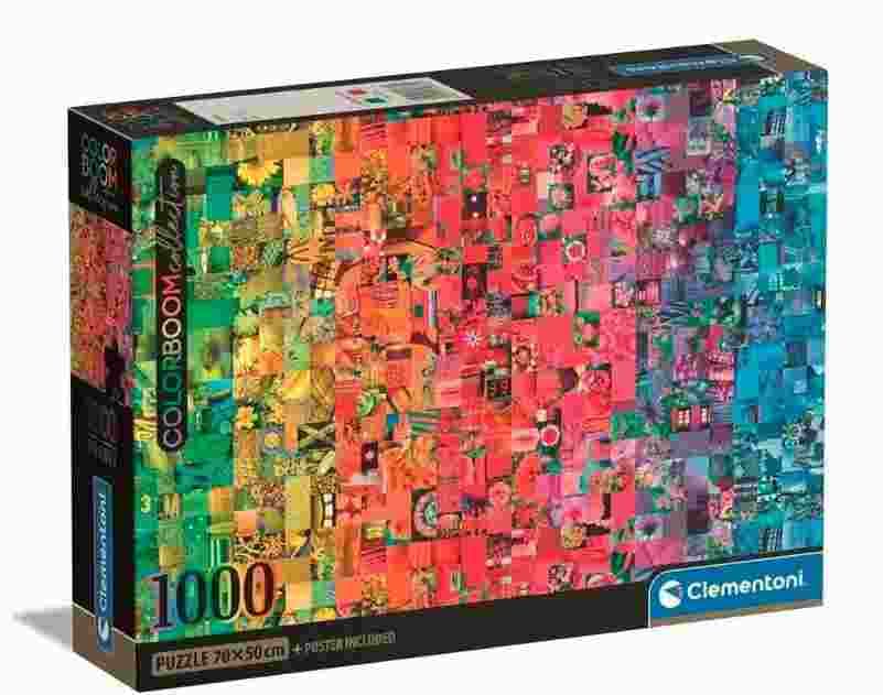 Clementoni - Puzzle Colorboom: Collage - 1000 dielov