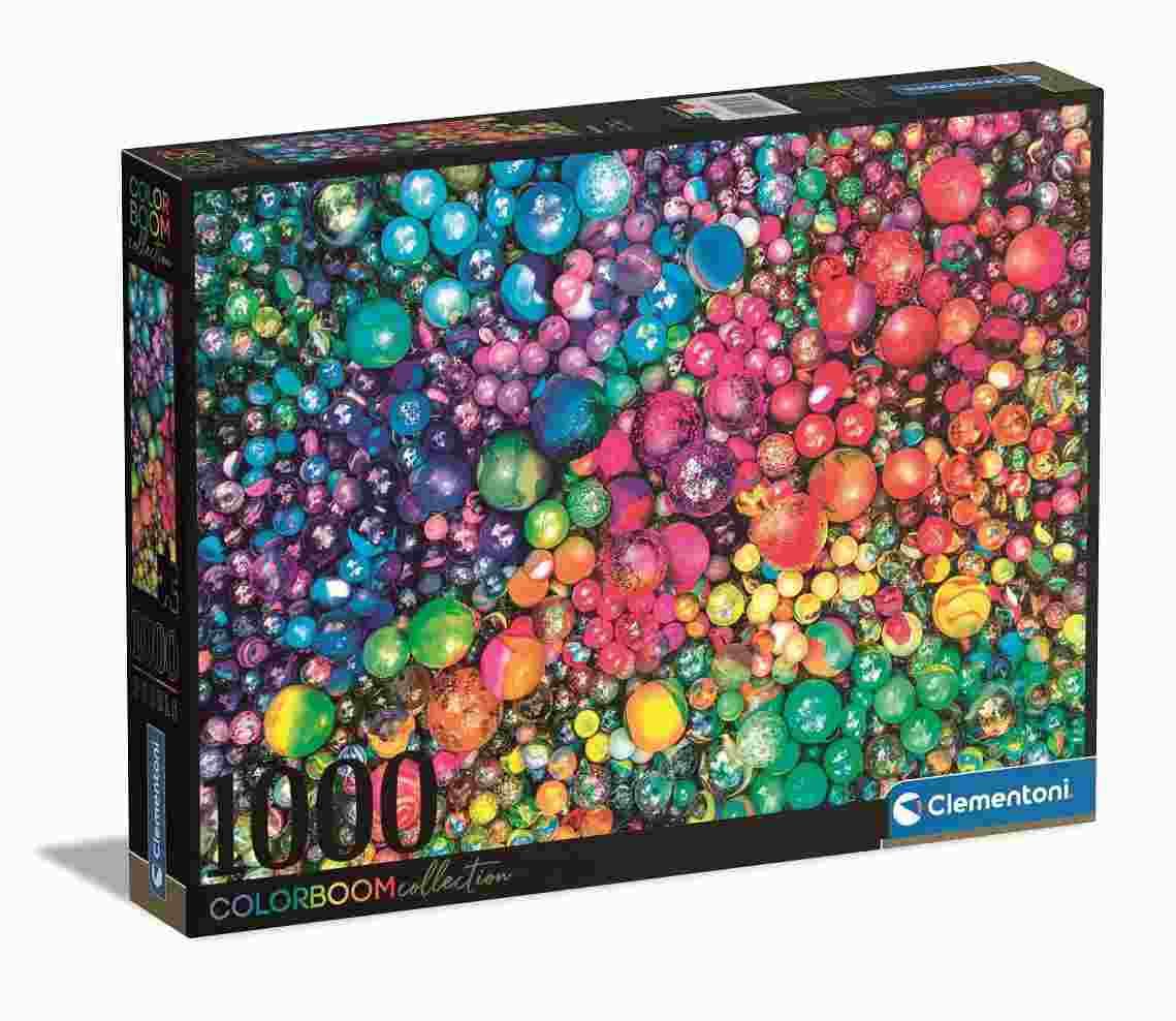 Clementoni - Puzzle ColorBoom: Marbles - 1000 dielov