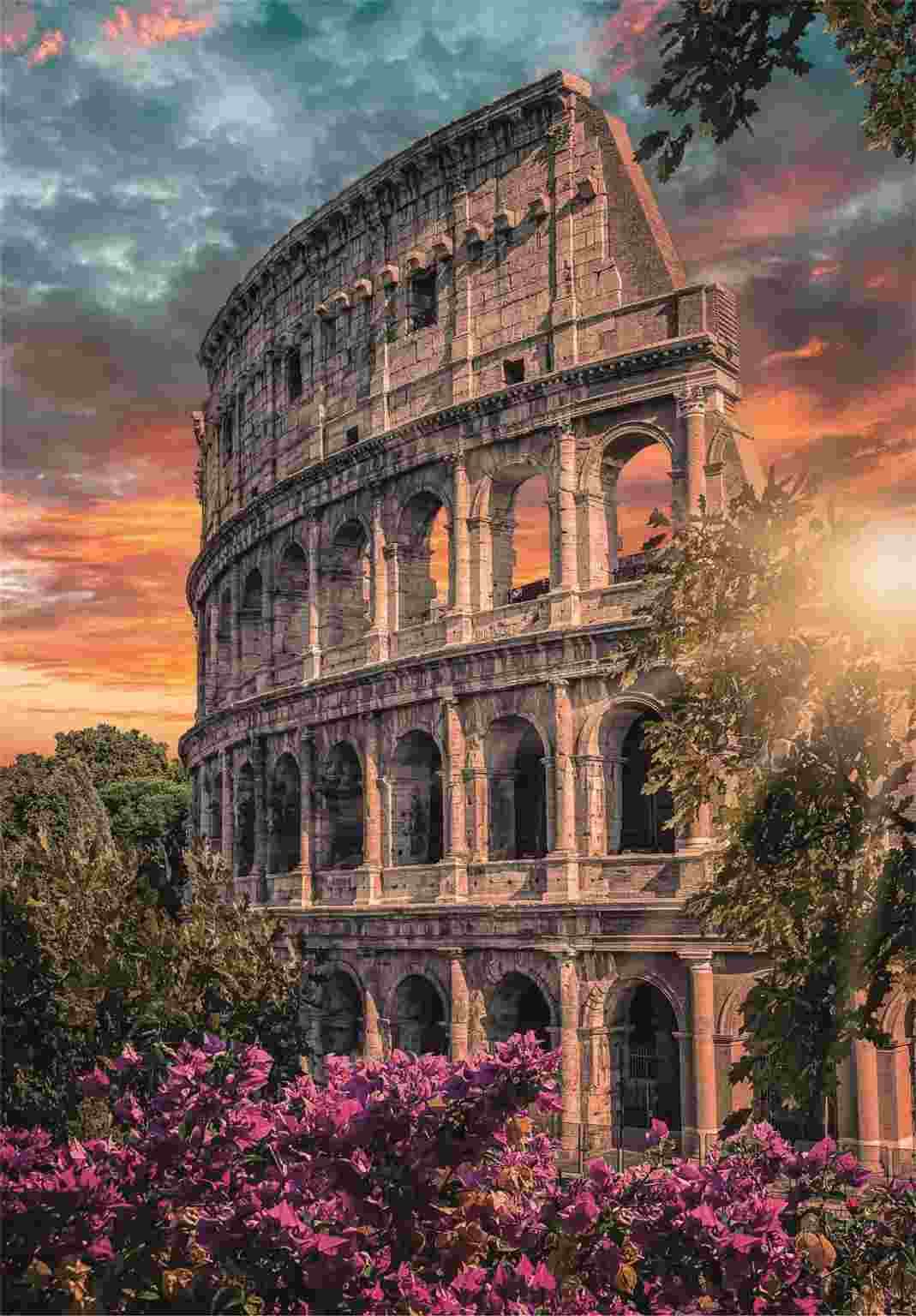Clementoni - Puzzle Colosseum, Italy - 500 dielov