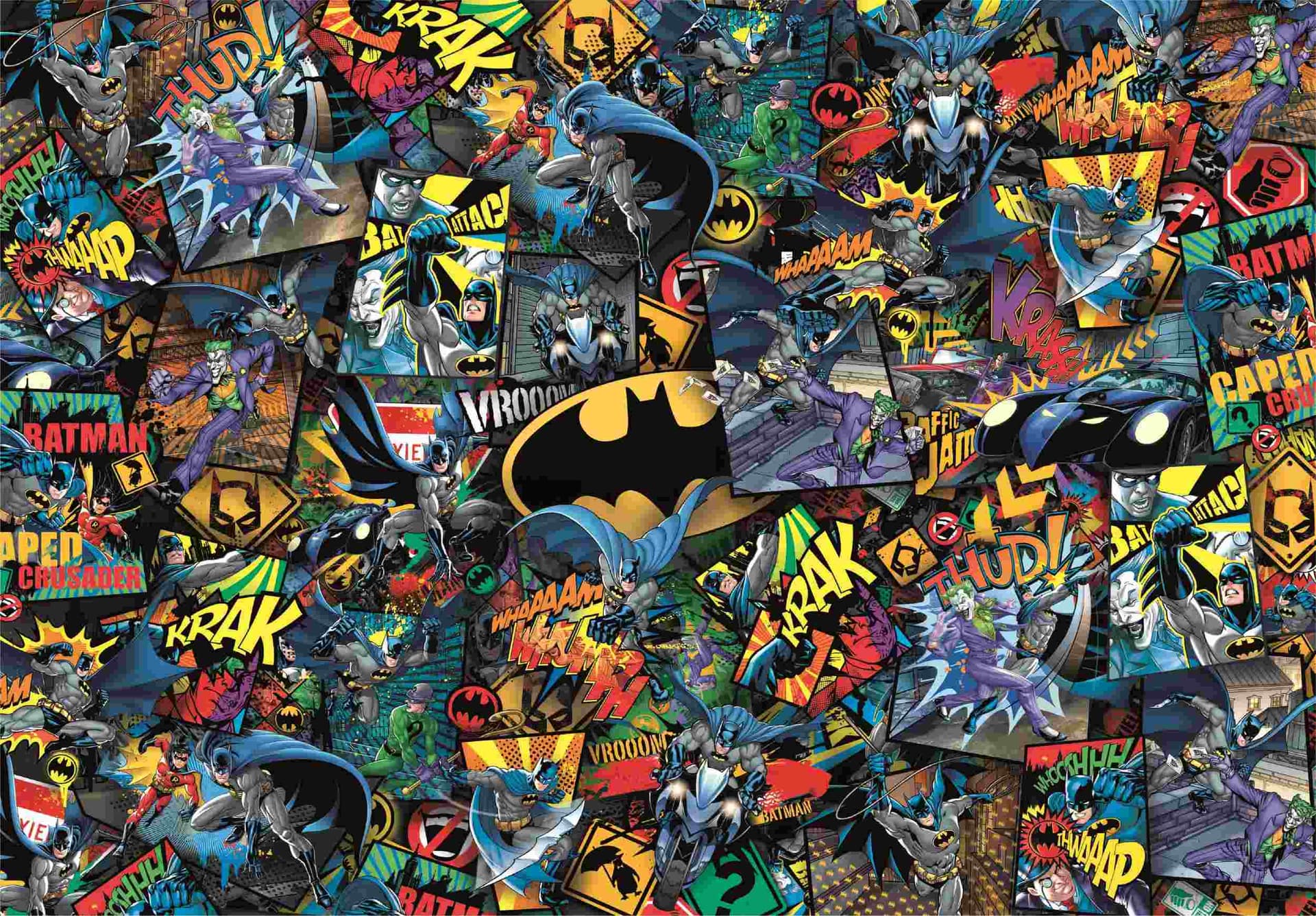 Clementoni - Puzzle Compact: Batman - 1000 dielov
