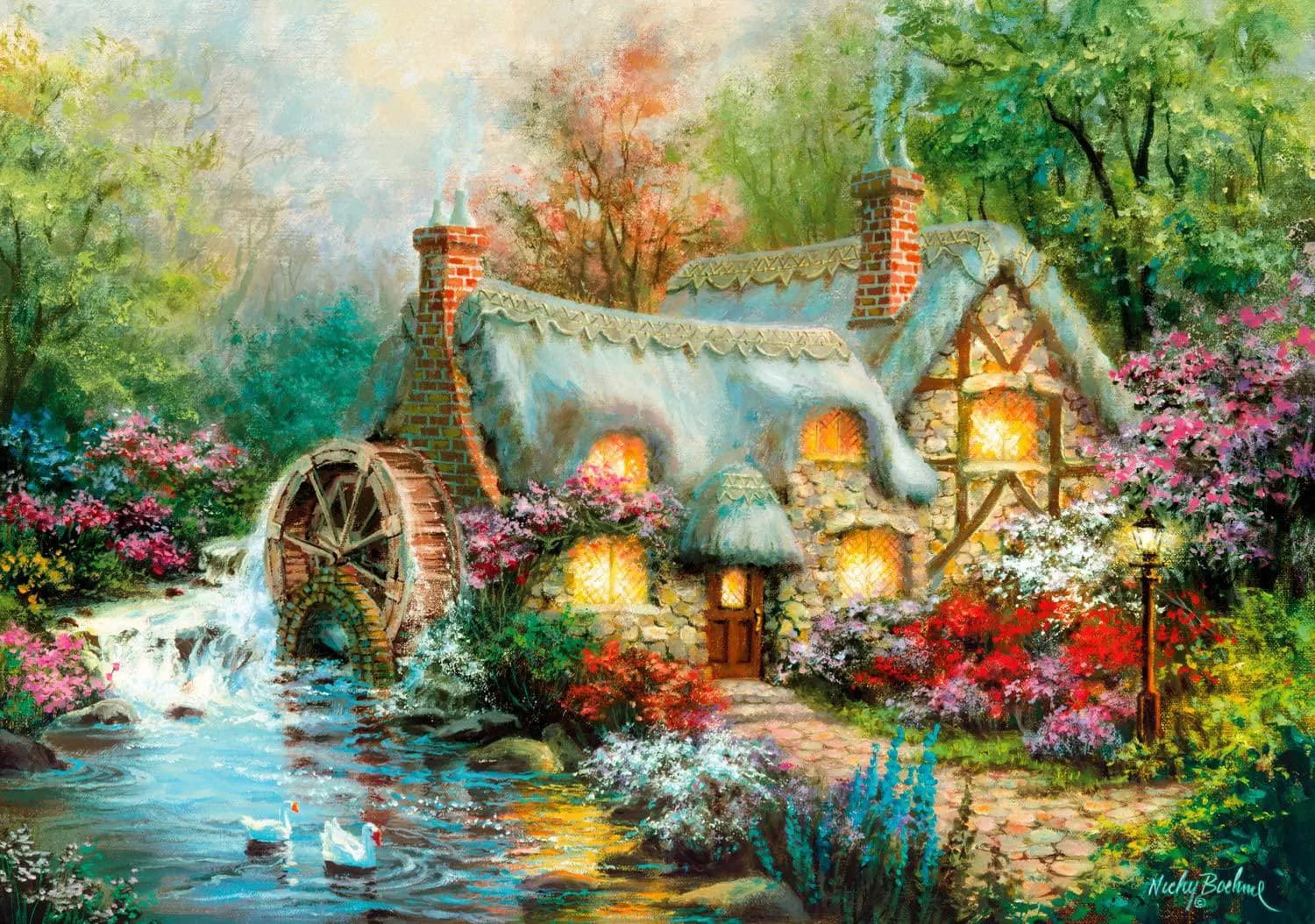Clementoni - Puzzle Country Retreat - 1500 dielov