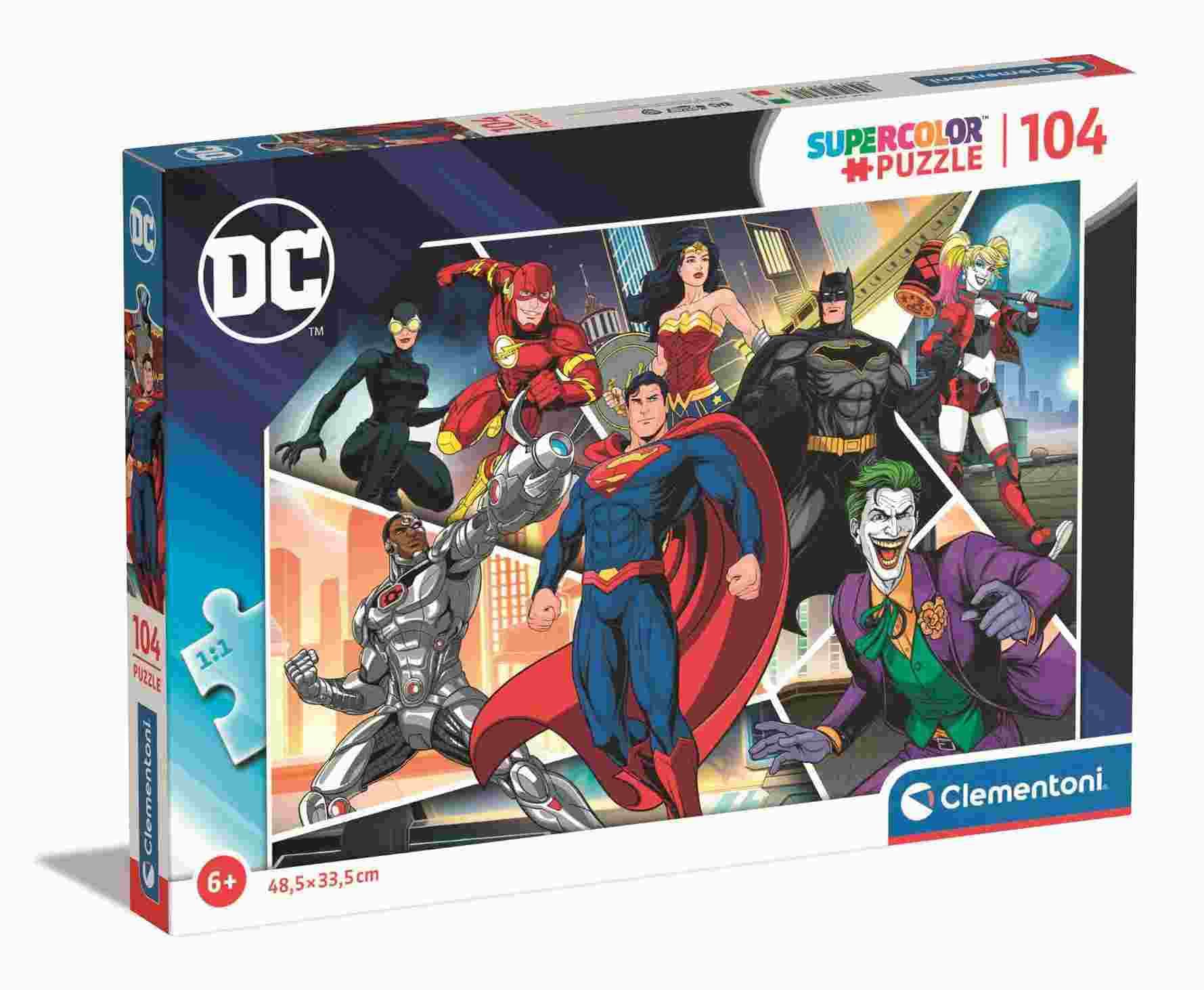 Clementoni - Puzzle DC Comics - 100 dielov