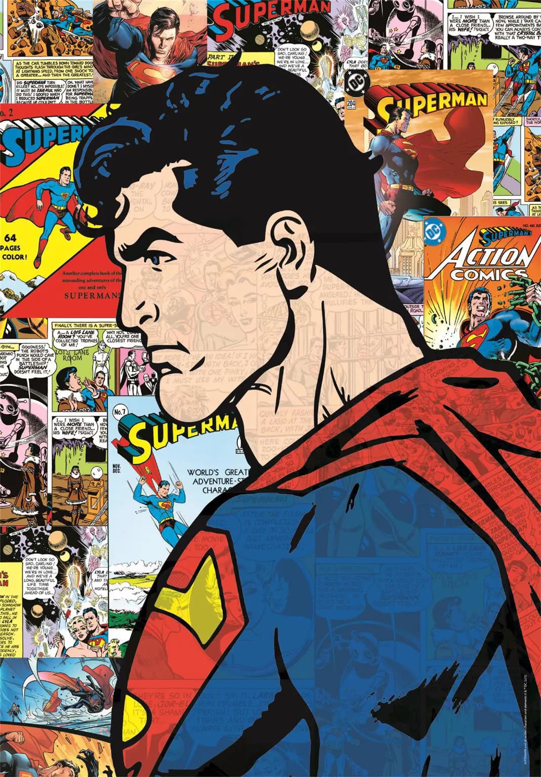 Clementoni - Puzzle DC Superman - 1000 dielov