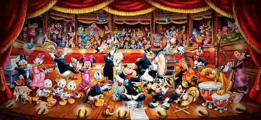 Clementoni - Puzzle Disney Concert - 13200 dielov