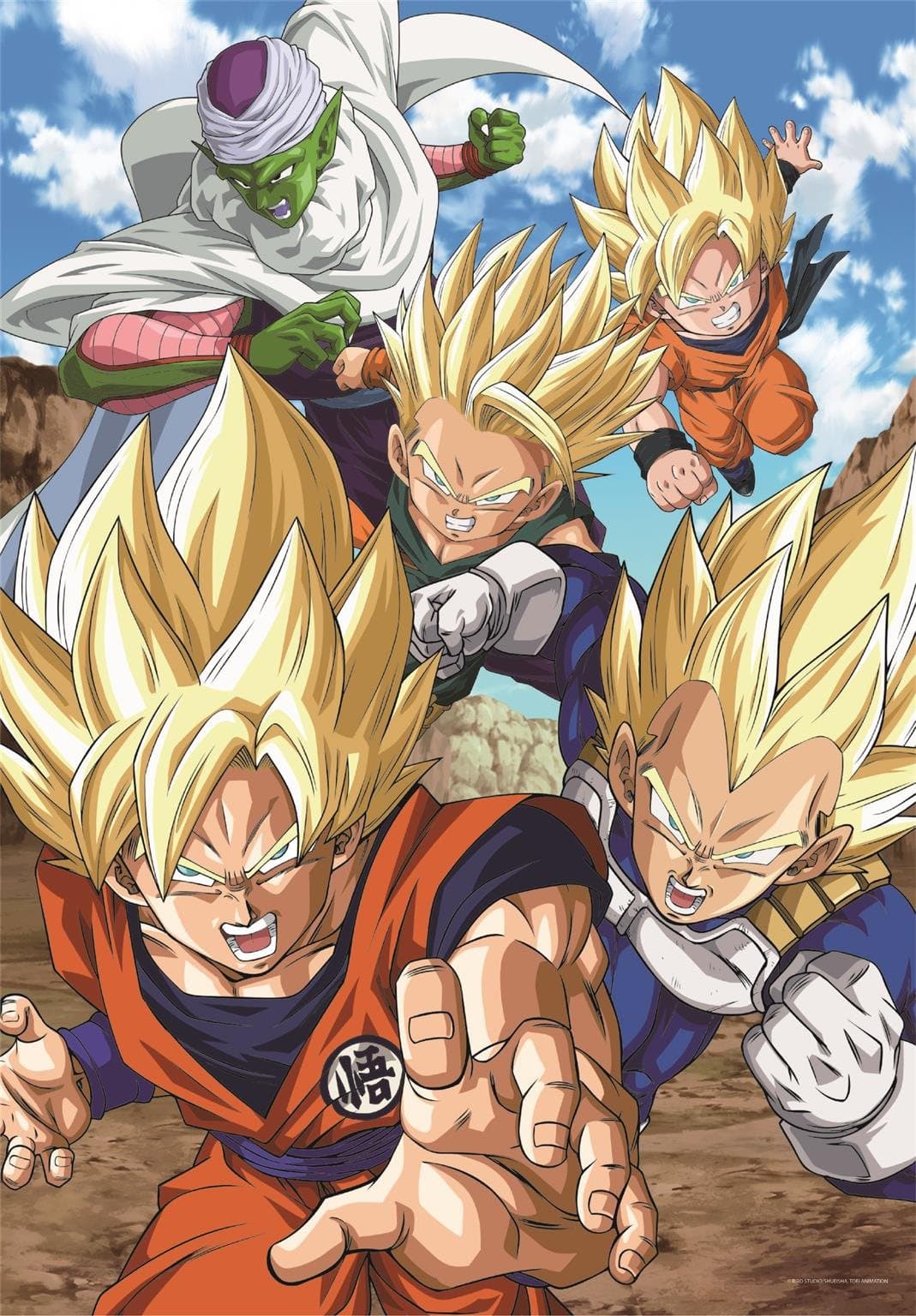 CLEMENTONI Puzzle Dragon Ball 104 dílků