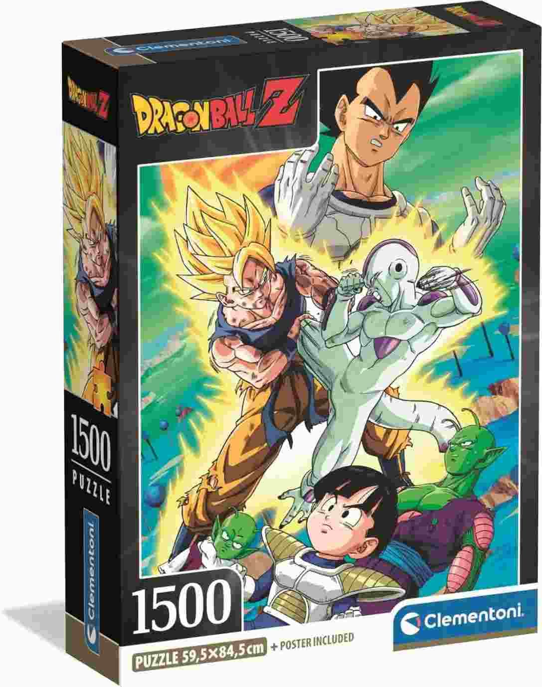 Clementoni - Puzzle Dragon Ball Z - 1500 dielov