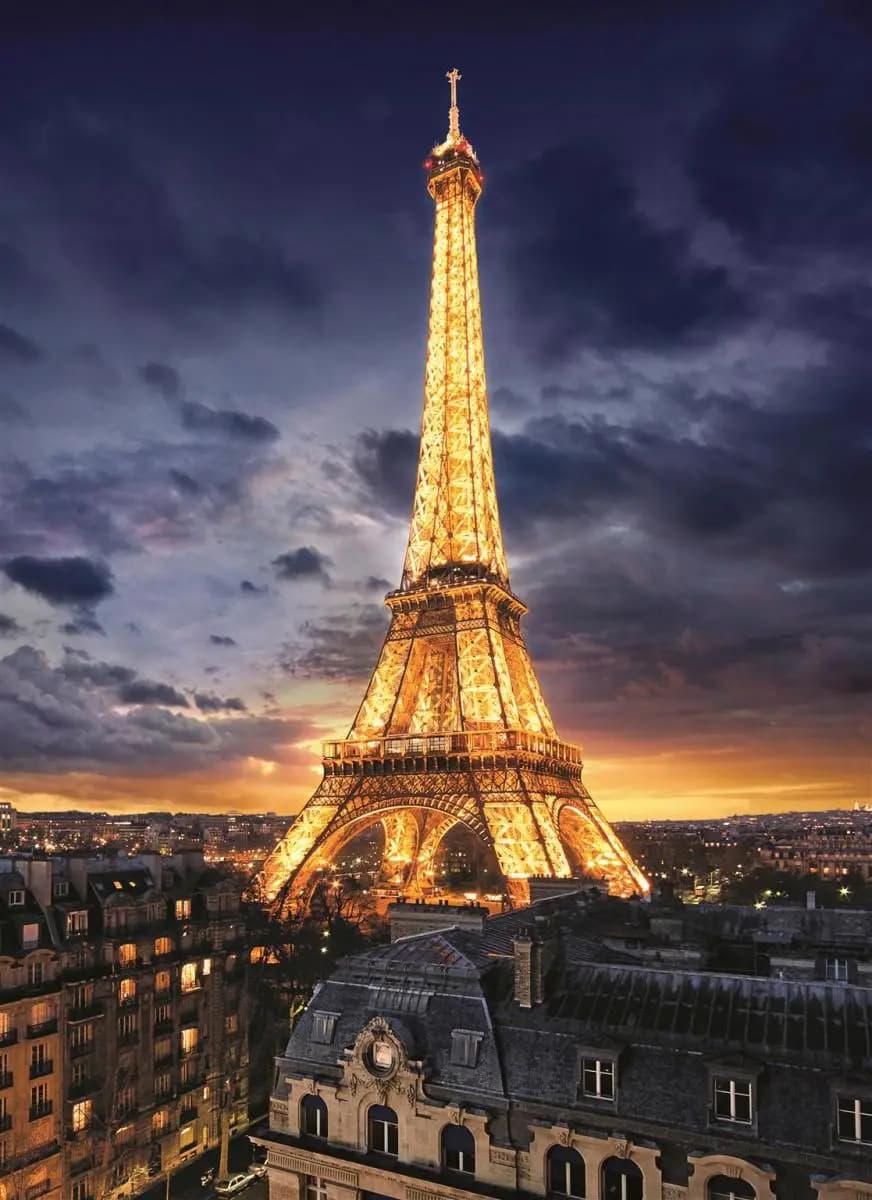 Clementoni - Puzzle Eiffel Tower - 1000 dielov